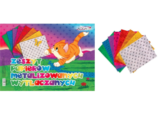 Zeszyt pap.metalizowanych wytaczanych ZPMW-6385(B5)