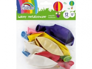 BALONY Fiorello 12" METAL MIX 12 szt. KWBN24