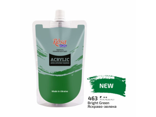 ROSA STUDIO FARBA  AKRYLOWA BRIGHT GREEN 463 200 ML