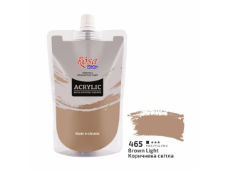 ROSA STUDIO FARBA  AKRYLOWA BROWN LIGHT 465 200 ML