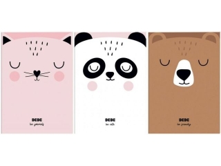 Zeszyt A4 32# 90g BEBE Friends GIRLS [opakowanie=10szt]