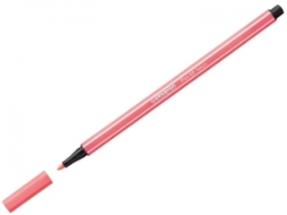 FLAMASTER PEN CZERWONY FLUOR. (10) [opakowanie=10szt]
