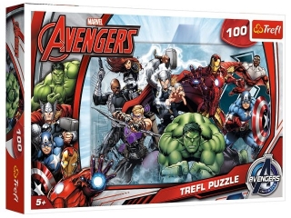 Puzzle "100 - Do ataku" / Disney Marvel The Avengers