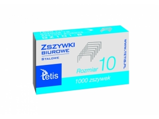 Zszywki biurowe 10 [opakowanie=10szt]