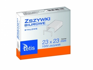 Zszywki biur.HD 23/23;240 kart.;1000szt