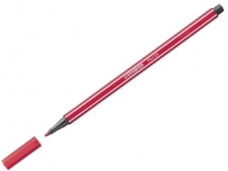 FLAMASTER PEN CIEMNY CZERWONY (10) [opakowanie=10szt]