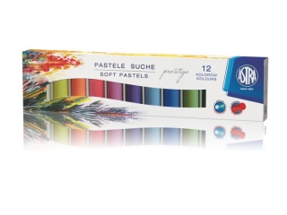 Pastele suche Astra Prestige okr�g�e 12 kolor�w [opakowanie=24szt]