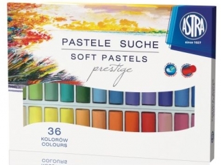 Pastele suche Astra Prestige okr�g�e 36 kolor�w [opakowanie=12szt]