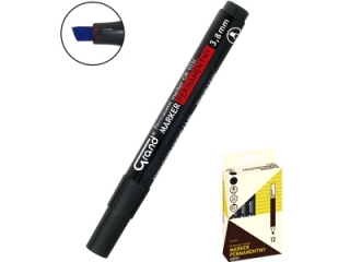 Marker permanent Grand ścięty A12 sztuk czarny (sz)(p)