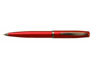 DŁUGOPIS 0, 7 MM OB. CZERWONA WKŁ. NIEB.