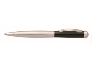 DŁUGOPIS 0, 7 MM OB. CZARNA WKŁ. NIEB.