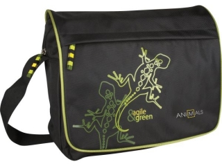 Torba na rami AN-10 Animals Agile x Green [opakowanie=12szt]