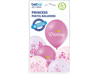 Balony BN06-767 - Princess - op.6szt.