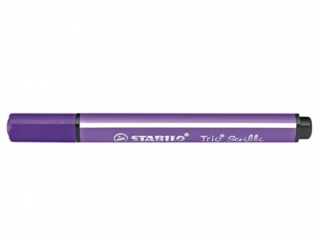 FLAMASTER STABILO TRIO SCRIBBI, FIOLETOWY (5)  [opakowanie=5szt]