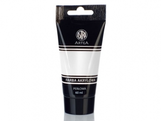 Farba akrylowa Astra tuba 60 ml - perłowa (9%)