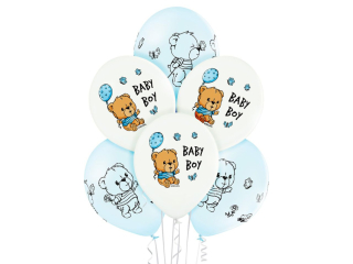 Balony BN06-671 - Chłopiec - op. 6 szt. PROM