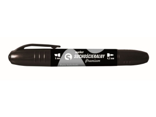 MARKER SUCHO. PREMIUM 2 KOC. CZARNY [opakowanie=12szt]