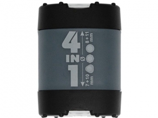 KUM TEMPERÓWKA 4 - IN-1 K4 CZARNA (7, 10, 8, 11 MM)