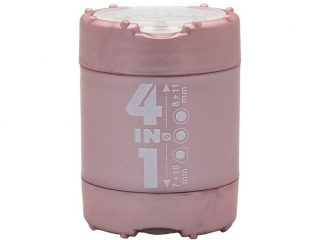 KUM TEMPERÓWKA 4 - IN-1 K4 ROSE (7, 10, 8, 11 MM)