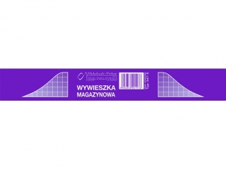 Druk - WM Wywieszka magazynowa (a`50)