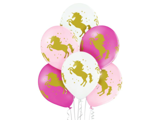 Balony BN06-386 - Jednoroce - op. 6 szt.