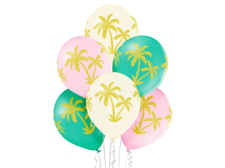 Balony BN06-317  - Palmy - op. 6 szt. PROM