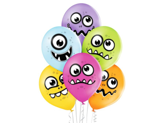 Balony BN06-259 - Potworki - op. 6 szt.