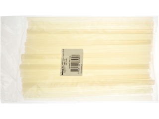 Wkład klejowy wymiary: fi 11 x 30cm ilość: 33 szt = 1 kg kolor: transparentny