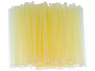 Wkład klejowy wymiary: fi 7 x 20cm ilość: 125 szt = 1 kg kolor: transparentny