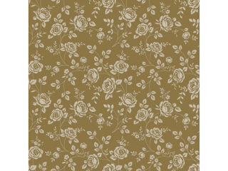 Serwetki POL-MAK Daisy Lunch 33cm 20szt. Little Roses Gold SDOG017301 [opakowanie=24szt]