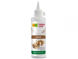 Klej Wikol premium, butelka 100g, Happy Color