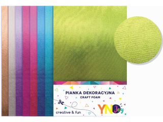 INT Pianka dekoracyjna 8szt METALLIC