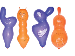 Balony figury duże BTD-2351 , tuba =20szt. mix kol.