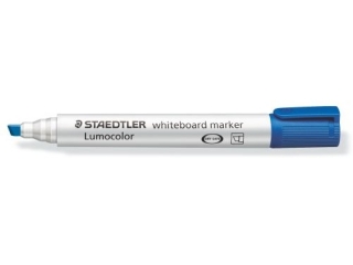 Marker Lumocolor do biaych tablic whiteboard, city, niebieski, Staedtler [opakowanie=10szt]