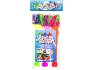Balony wodne BW-3972 111szt. z nakrętką do nalewania wody