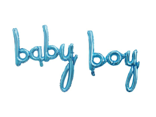 Balony foliowe BF-7668 BABY BOY niebieskie PROM