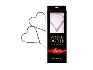 Zimne ognie TXF--268-1 serce, rozm.40 cm, 1op= 2 szt. PROM