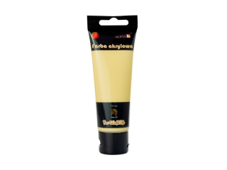 Farba akrylowa FTP-402 pastelowa żółta tubka 75 ml.PROM