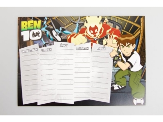 PLAN LEKCJI Z MAGNESEM BEN 10 [opakowanie=12szt]