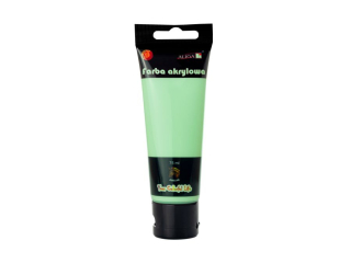 Farba akrylowa FTP-406 pastelowa zielona tubka 75 ml.PROM