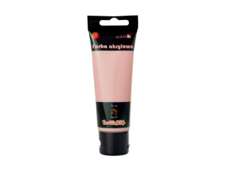 Farba akrylowa FTP-413 pastelowa różowa tubka 75 ml.PROM