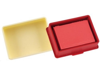 KIN GUMKA 6426 CHLEBOWA EXTRA SOFT POJEDYNCZA CZERWONA [opakowanie=15szt]