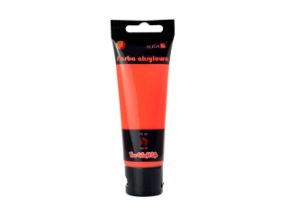 Farba akrylowa FTN-304 neonowa pomarańczowa tubka 75 ml.PROM