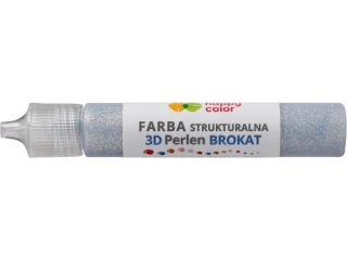 Farba 3D 32ml, brokat opalizujcy , Happy Color