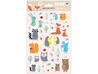 BBI NAKLEJKI PUFFY BB KIDS PASTEL[10x500 (0 proc)