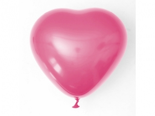 BALONY SERCA CIEMNORÓŻOWE - a100