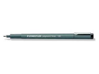 Pisak z atramentem pigmentowym, 1.0 mm, czarny, Staedtler [opakowanie=10szt]