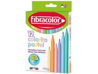 Pisaki COLORITO PASTEL 3 mm x12 kol. Pastelowe