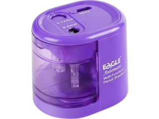 Temperówka na baterie EAGLE EG-5161USB dwuotworowa fioletowa (sz)