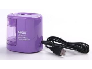 Temperwka na baterie EAGLE EG-5161USB dwuotworowa fioletowa (sz)